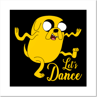 Let's  Dance tee design birthday gift graphic Posters and Art